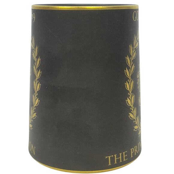 Wedgwood Black Basalt Jasperware 1969 Commemorative Tankard Mug Prince of Wales - Picture 4 of 7